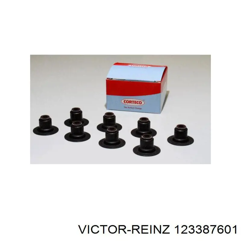 Купити 123387601 Victor Reinz Сальник клапана (маслознімний), впуск/випуск, комплект на мотор