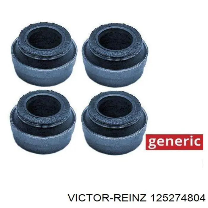 125274804 Victor Reinz сальник клапана (маслознімний, впуск/випуск, комплект на мотор)