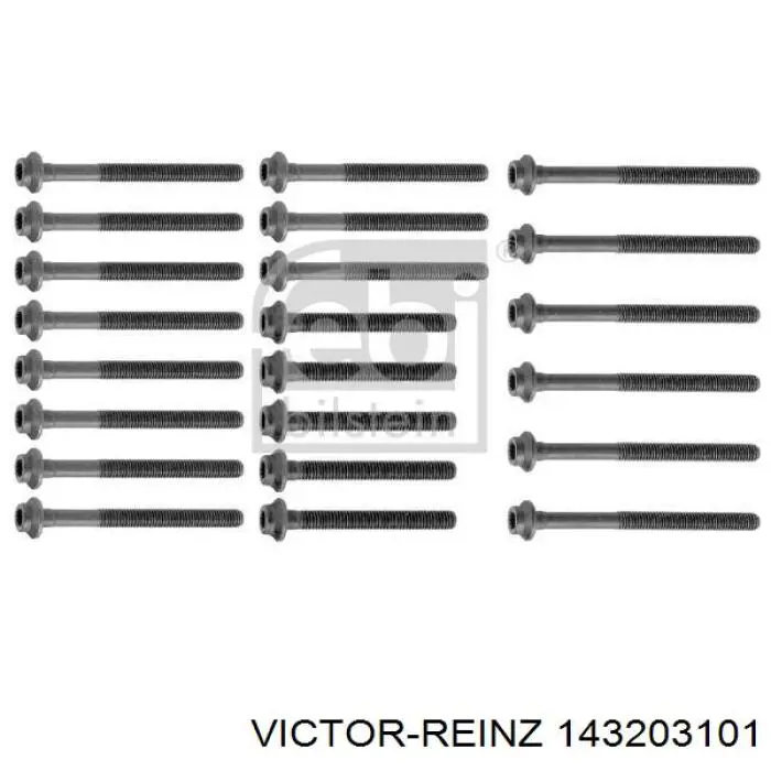 Болт головки блока циліндрів, ГБЦ Victor Reinz 143203101 ціна, від 22.67 USD