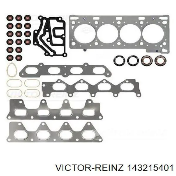 Болт головки блока циліндрів, ГБЦ 143215401 Victor Reinz