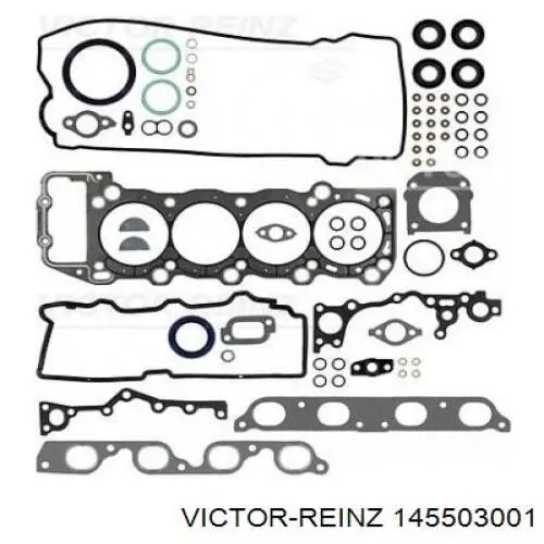 Болт головки блока циліндрів, ГБЦ 145503001 Victor Reinz