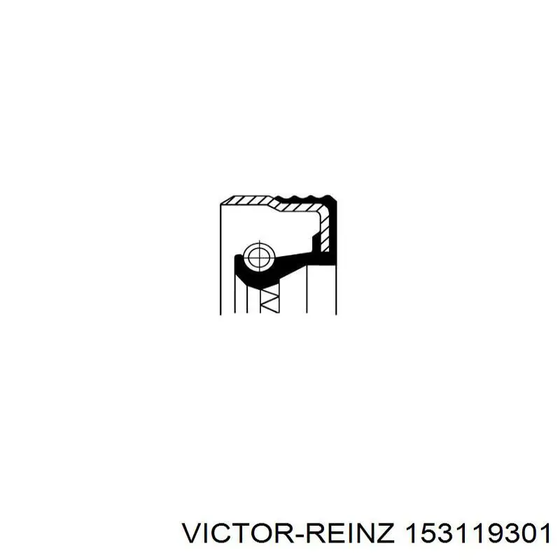 Сальник редуктора заднього моста Victor Reinz 153119301 ціна, від 9.02 USD