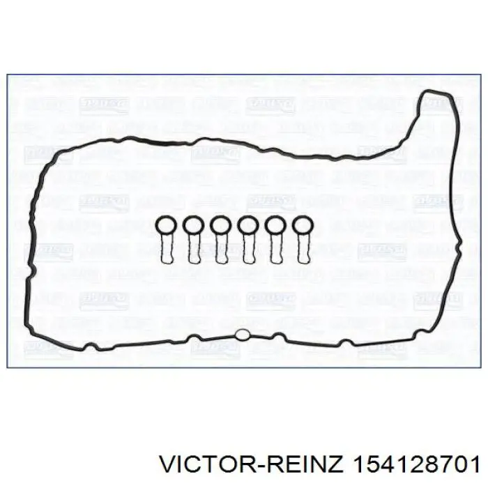 154128701 Victor Reinz прокладка клапанної кришки двигуна