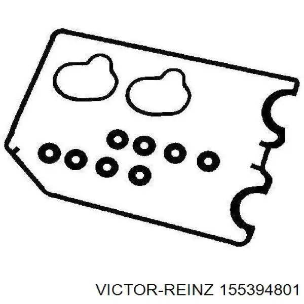 155394801 Victor Reinz прокладка клапанної кришки двигуна, комплект лівий