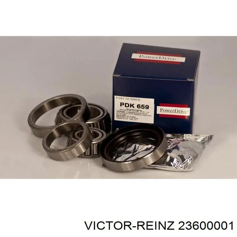 23600001 Victor Reinz Комплект прокладок двигуна, верхній