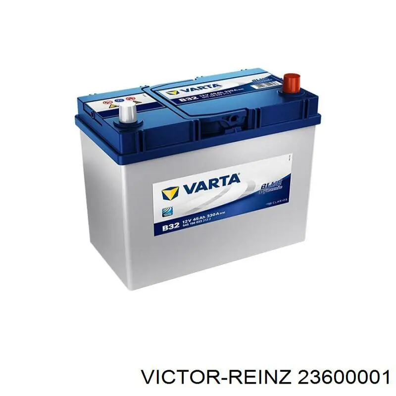 23600001 Victor Reinz комплект прокладок двигуна, верхній