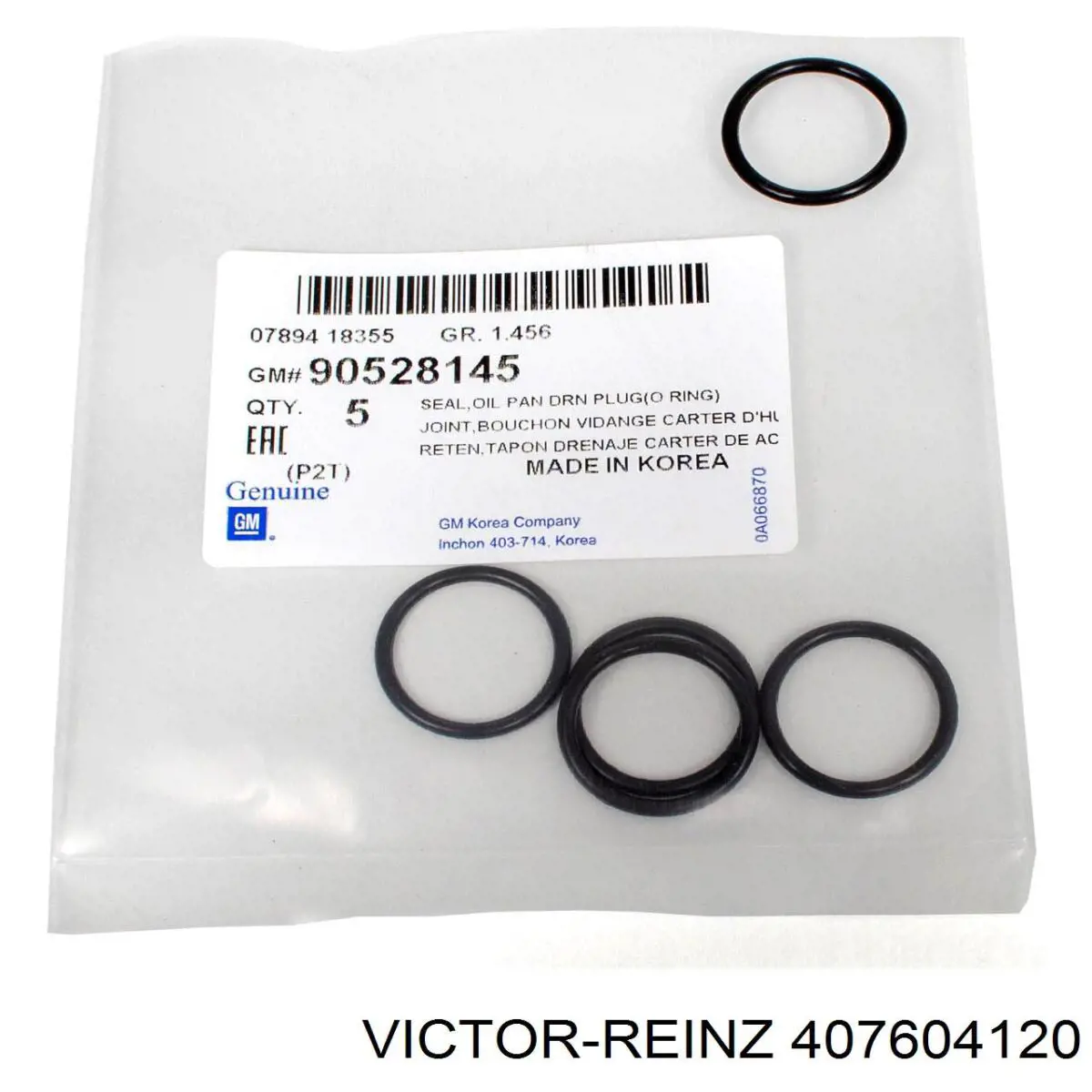 Прокладка пробки піддону двигуна Victor Reinz 407604120 ціна, від 0.40 USD