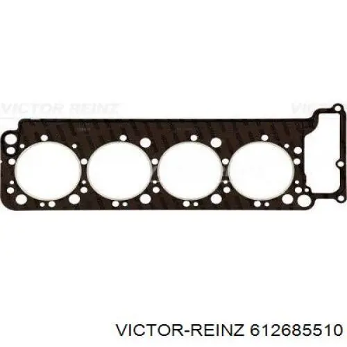 Прокладка головки блока циліндрів (ГБЦ), ліва 612685510 Victor Reinz