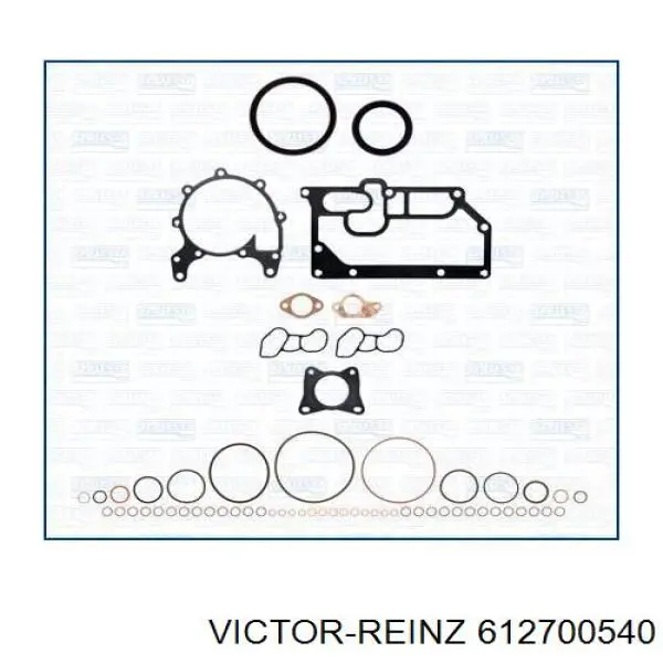 Прокладка головки блока циліндрів (ГБЦ) 612700540 Victor Reinz