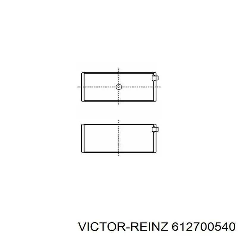 Купити 612700540 Victor Reinz Прокладка ГБЦ