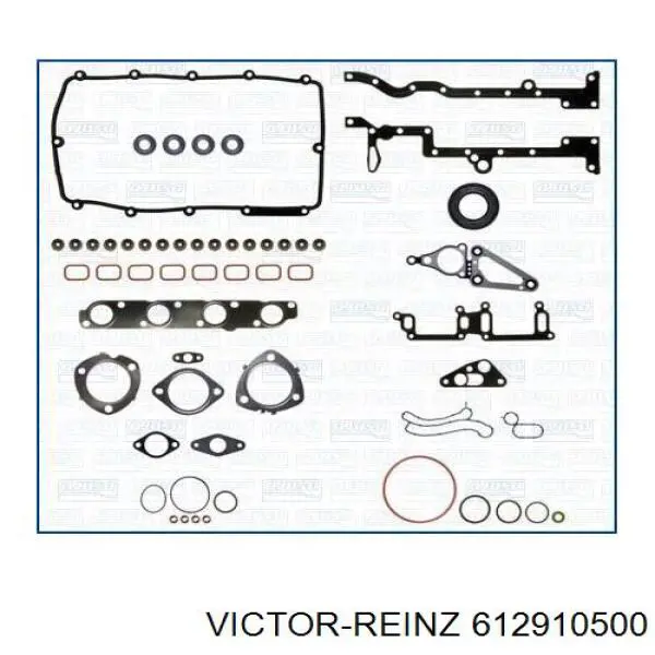 Прокладка головки блока циліндрів (ГБЦ) 612910500 Victor Reinz