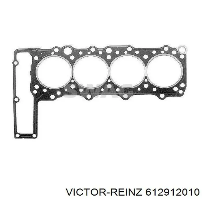 Прокладка головки блока циліндрів (ГБЦ) 612912010 Victor Reinz