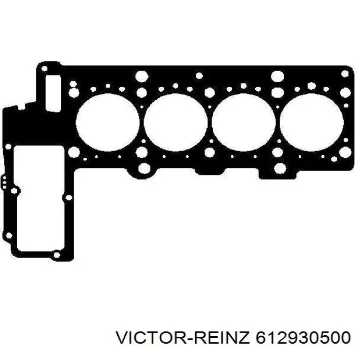 612930500 Victor Reinz прокладка головки блока циліндрів (гбц)