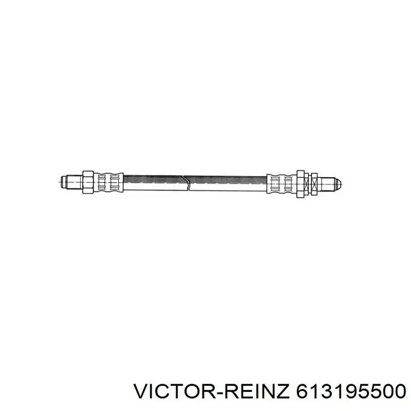 Прокладка головки блока циліндрів (ГБЦ) Victor Reinz 613195500