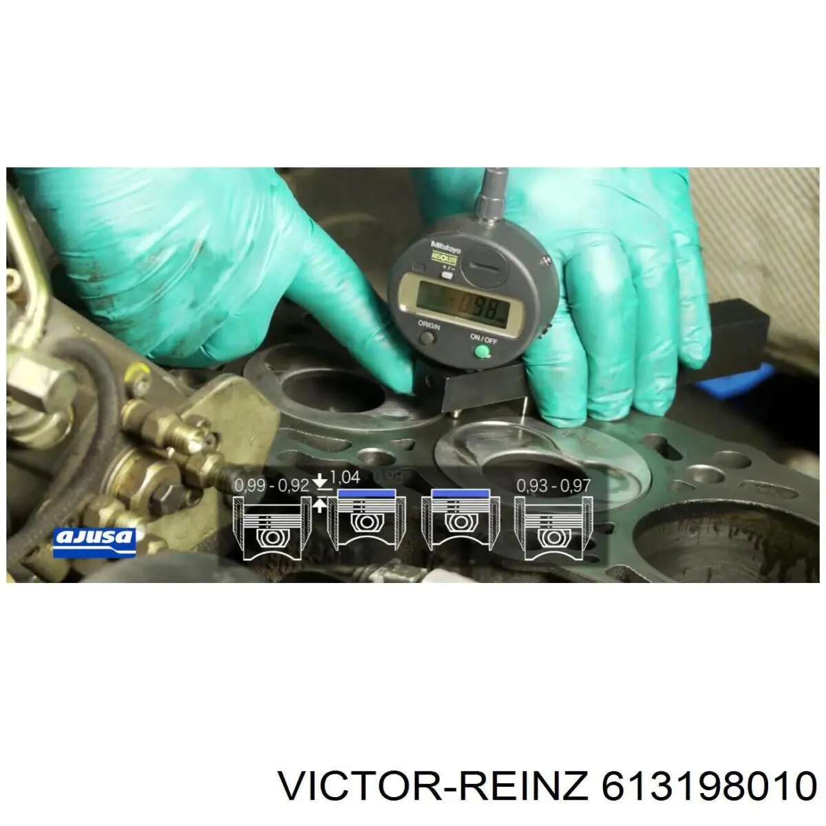 Прокладка ГБЦ Victor Reinz 613198010 ціна, від 34.08 USD