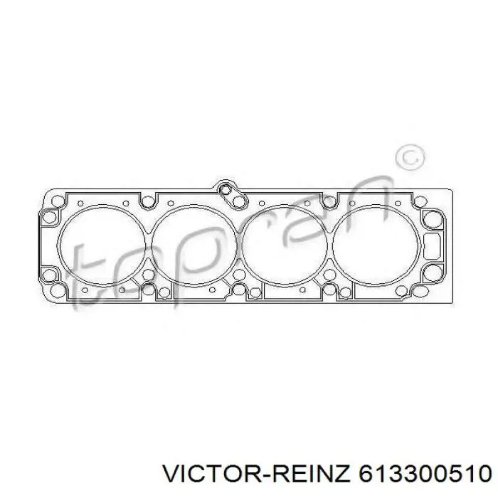 613300510 Victor Reinz прокладка головки блока циліндрів (гбц)
