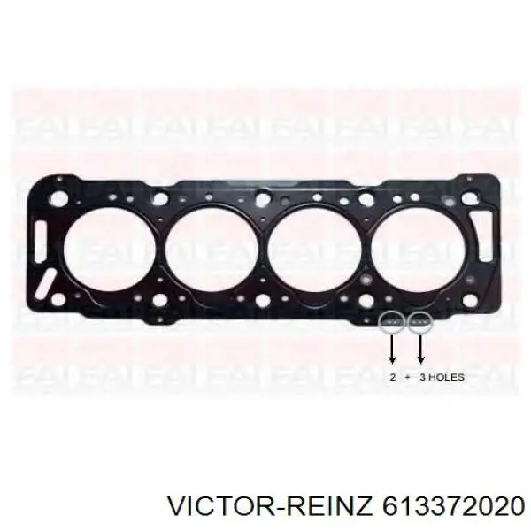 Прокладка ГБЦ Victor Reinz 613372020 ціна, від 27.54 USD