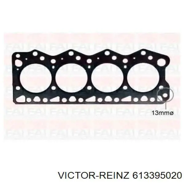 Прокладка ГБЦ Victor Reinz 613395020 ціна, від 27.55 USD
