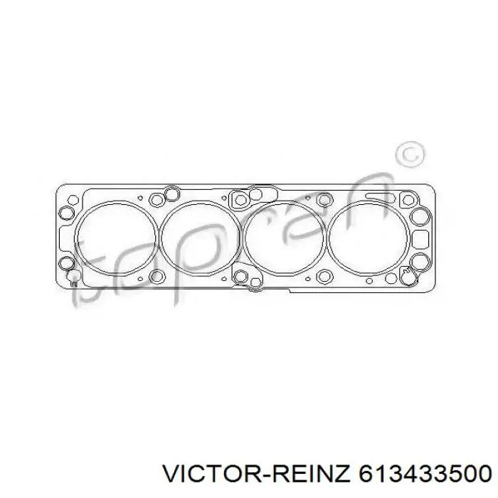 Прокладка ГБЦ 5607463 Opel