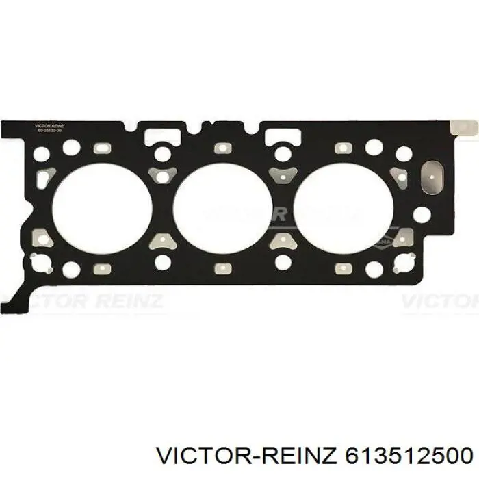 613512500 Victor Reinz прокладка головки блока циліндрів (гбц, ліва)