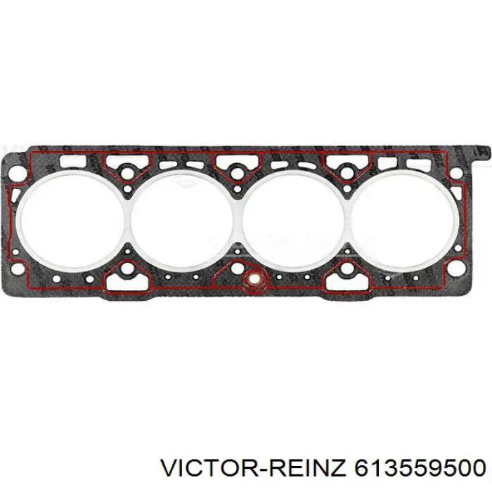 Прокладка головки блока циліндрів (ГБЦ) 613559500 Victor Reinz