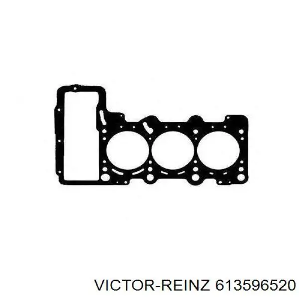 Прокладка головки блока циліндрів (ГБЦ), права Victor Reinz 613596520 ціна, від 33.11 USD