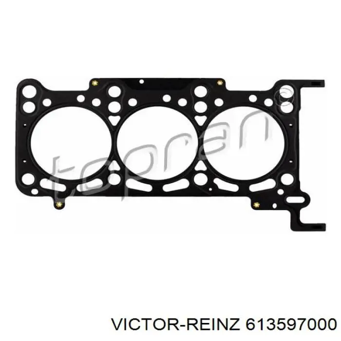 613597000 Victor Reinz прокладка головки блока циліндрів (гбц, ліва)