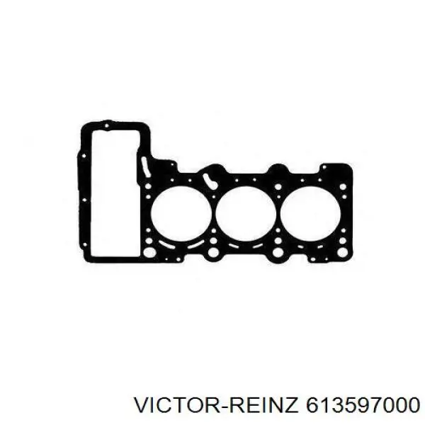 Купити 613597000 Victor Reinz Прокладка головки блока циліндрів (ГБЦ), ліва