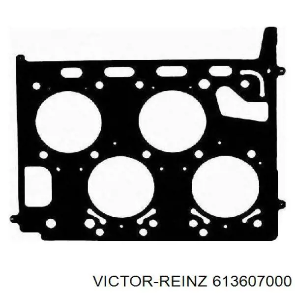 Прокладка головки блока циліндрів (ГБЦ), права 613607000 Victor Reinz