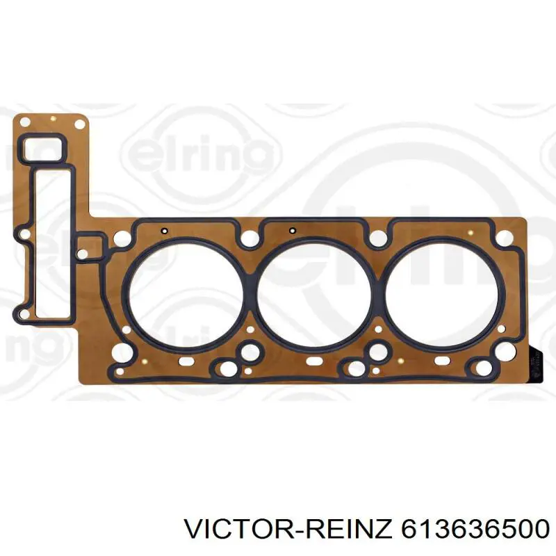 613636500 Victor Reinz прокладка головки блока циліндрів (гбц, ліва)