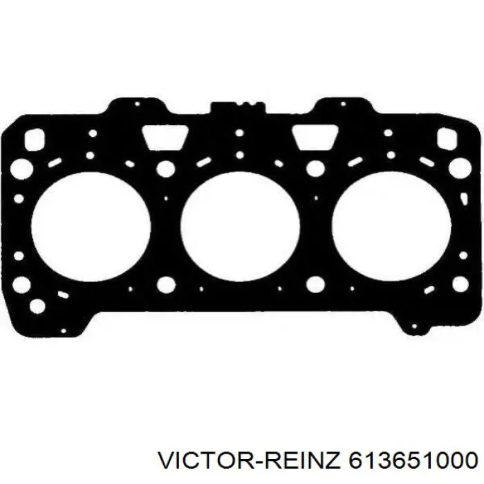613651000 Victor Reinz прокладка головки блока циліндрів (гбц, ліва)