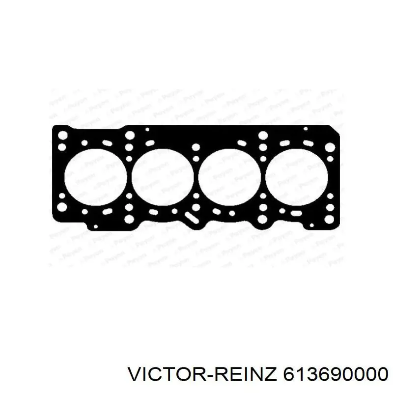 613690000 Victor Reinz прокладка головки блока циліндрів (гбц)