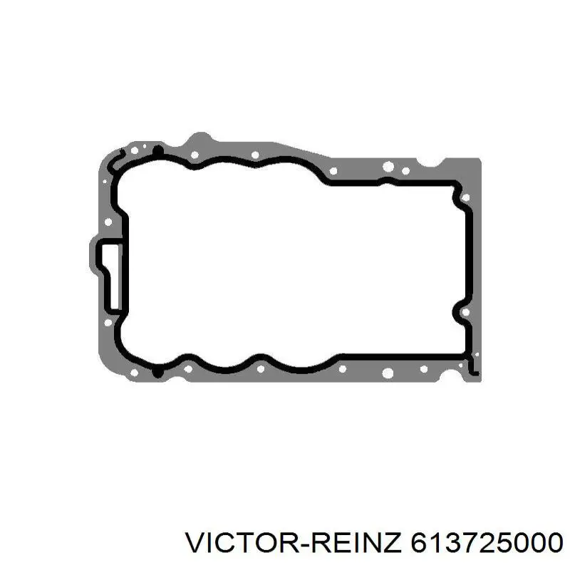 Прокладка головки блока циліндрів (ГБЦ) 613725000 Victor Reinz