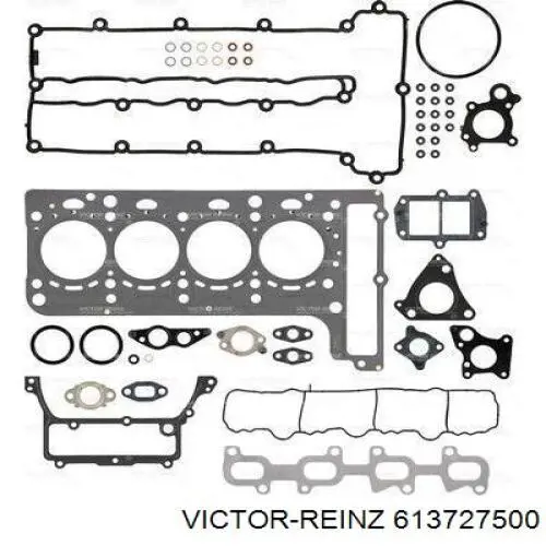 Прокладка головки блока циліндрів (ГБЦ), ліва 5175445AA Chrysler
