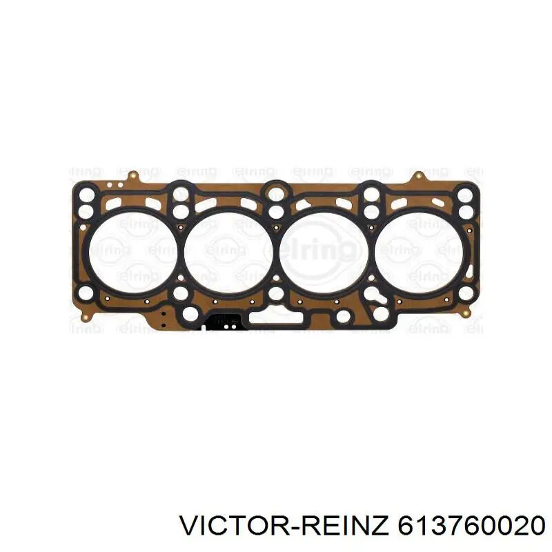 613760020 Victor Reinz прокладка головки блока циліндрів (гбц)