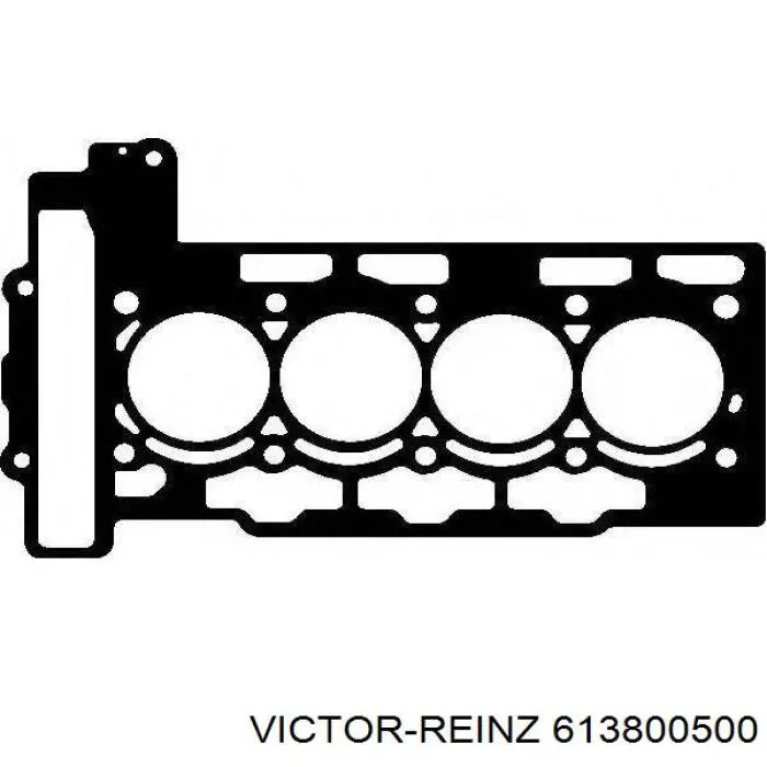613800500 Victor Reinz прокладка головки блока циліндрів (гбц)
