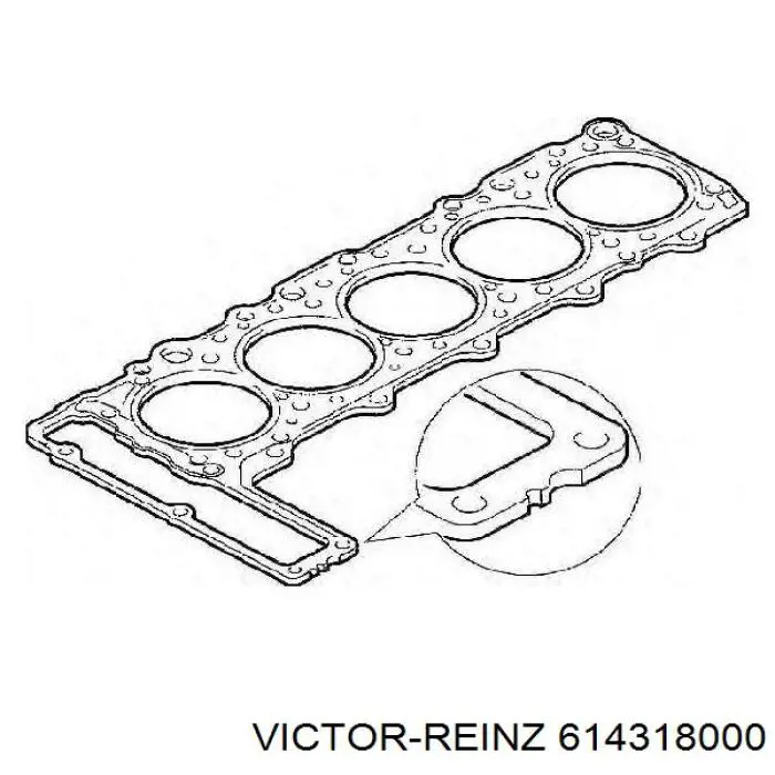 Прокладка ГБЦ Ford 1776504 ціна, від 66.96 USD
