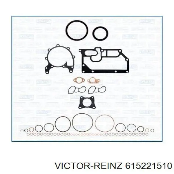 Прокладка ГБЦ Victor Reinz 615221510 ціна, від 10.97 USD