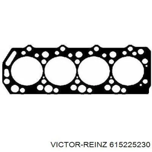 Прокладка головки блока циліндрів (ГБЦ) 615225230 Victor Reinz