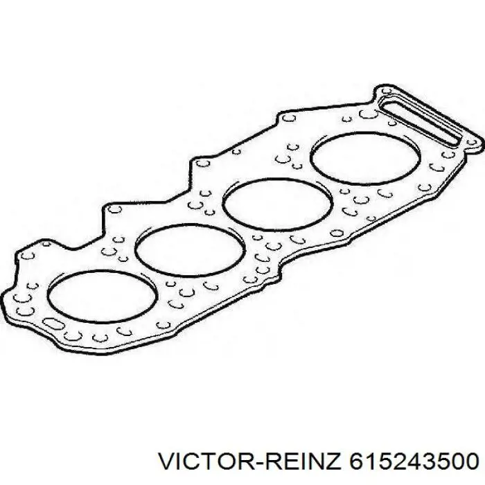 Купити 615243500 Victor Reinz Прокладка ГБЦ