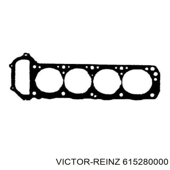 615280000 Victor Reinz прокладка головки блока циліндрів (гбц)