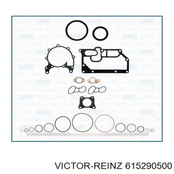 Прокладка головки блока циліндрів (ГБЦ), ліва Mazda 323 F 5 (BA) (Мазда 323)