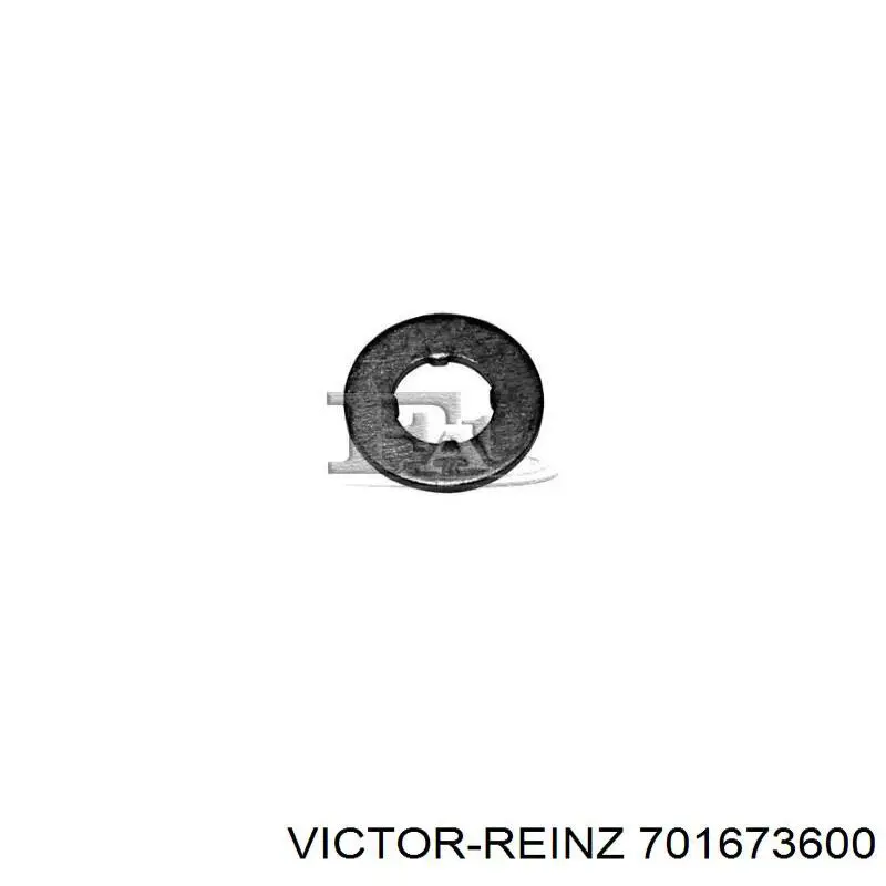 701673600 Victor Reinz кільце форсунки інжектора, посадочне
