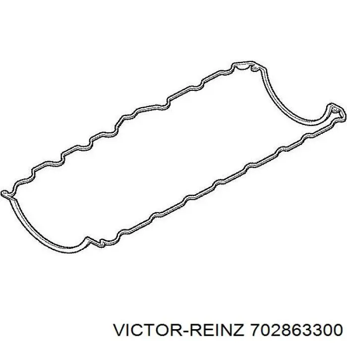 Прокладка піддону картера двигуна 702863300 Victor Reinz