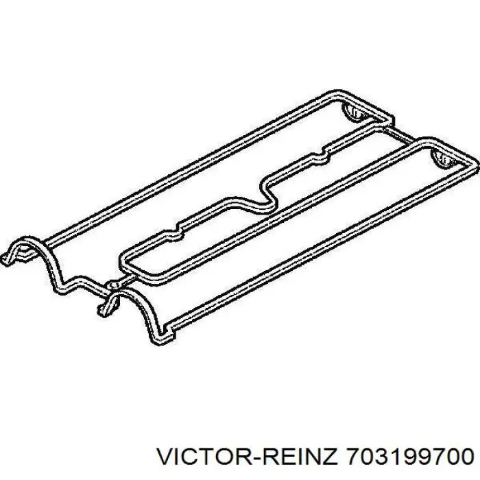 Прокладка клапанної кришки 703199700 Victor Reinz