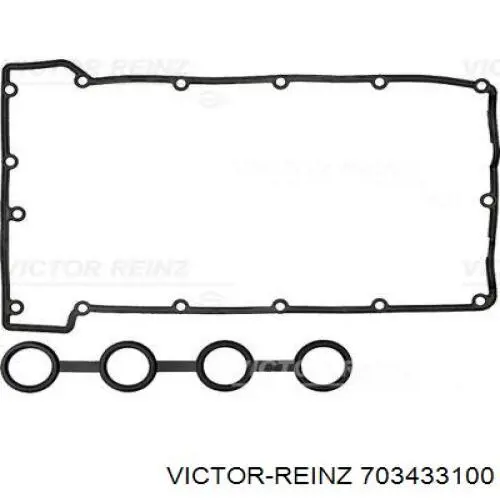 703433100 Victor Reinz Прокладка кришки клапанної 