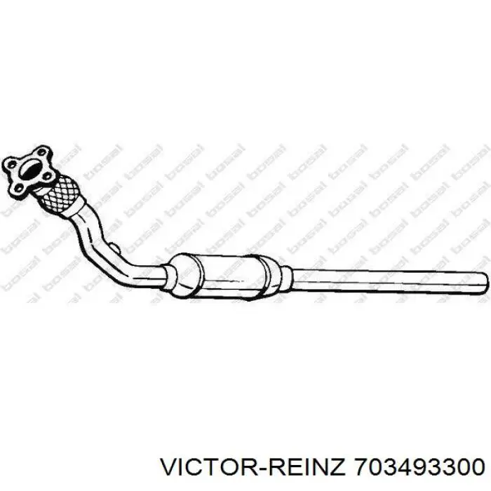 Прокладка впускного колектора, верхня Victor Reinz 703493300 ціна, від 4.51 USD