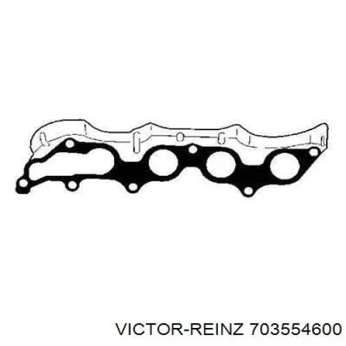 Сальник клапана (маслознімний), впускного 703554600 Victor Reinz
