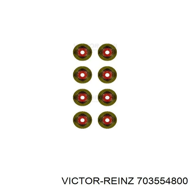 703554800 Victor Reinz сальник клапана (маслознімний, впуск/випуск)