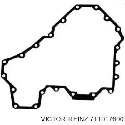 711017600 Victor Reinz прокладка піддону картера двигуна, верхня